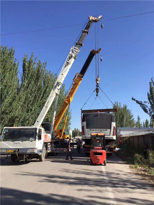 沈丘县港口集装箱搬运案例